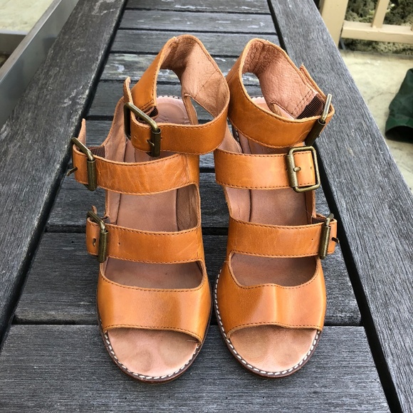 Madewell Brown Leather Sandals - Picture 4 of 8